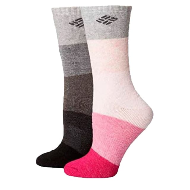Носки Columbia Moisture Control Anklet Stripe 2 pack серые RCL104W_-AS4