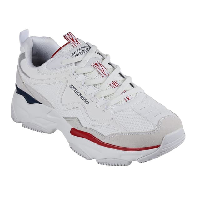 Кроссовки мужские Skechers Lander S белые 237485 WRDB