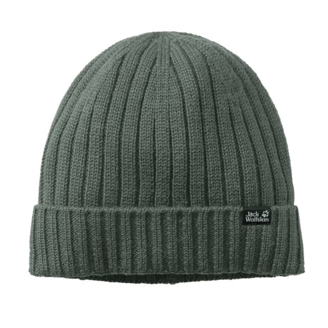 Шапка унісекс Jack Wolfskin STORMLOCK RIP KNIT CAP сіра 1907121-4311