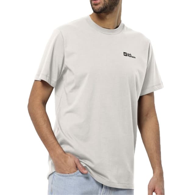 Футболка мужская Jack Wolfskin  ESSENTIAL T M серая 1808382-5629