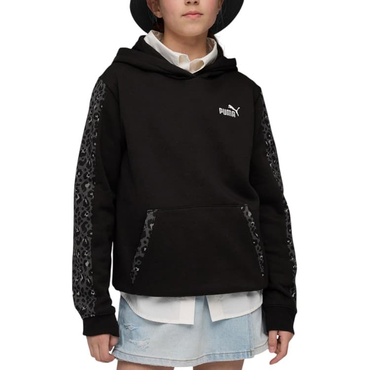 Толстовка детская Puma ESS GRAPHIC Animal Hoodie FL черная 68875801