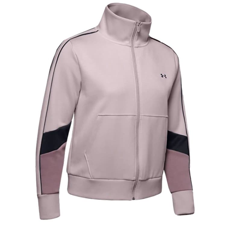 Толстовка жіноча Under Armour Double Knit FZ фіолетова 1351795-667