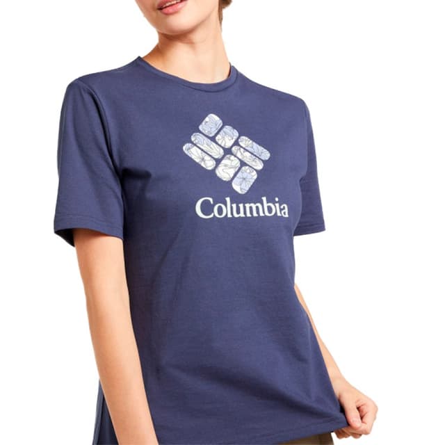 Футболка жіноча Columbia Timber Point™ Graphic Tee синя 2022261-466