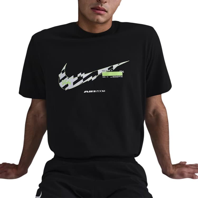 Футболка чоловіча Nike M NK TEE ELITE ENTRY чорна HJ3684-010