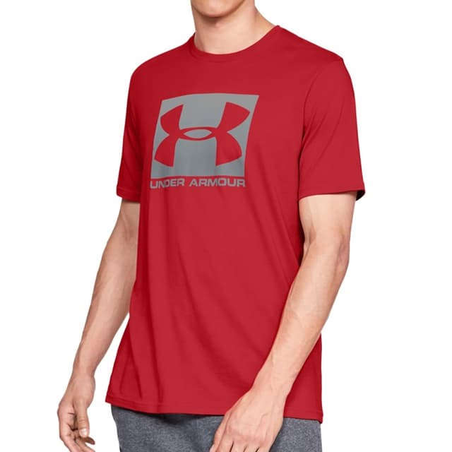 Футболка мужская Under Armour Ua Boxed Sportstyle Ss красная 1329581-600