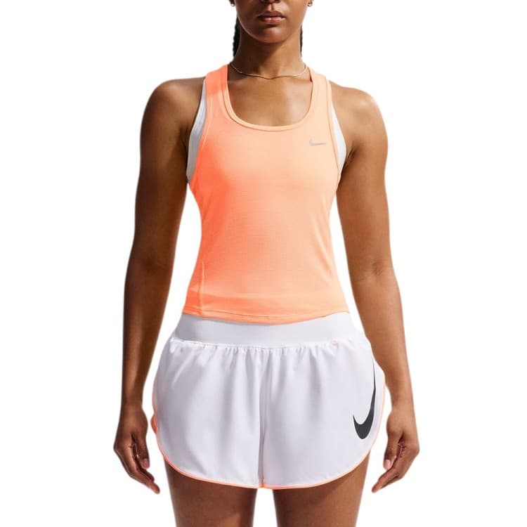 Майка жіноча Nike W NK TEMPO DF CRP MESH TANK помаранчева IF1480-852