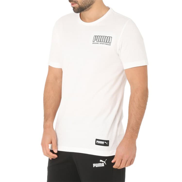 Футболка чоловіча Puma Athletics Tee біла 85410602