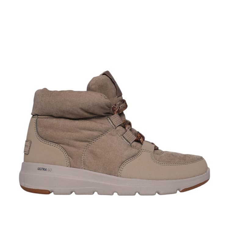 Ботинки женские Skechers GLACIAL ULTRA бежевые 144194 TAN