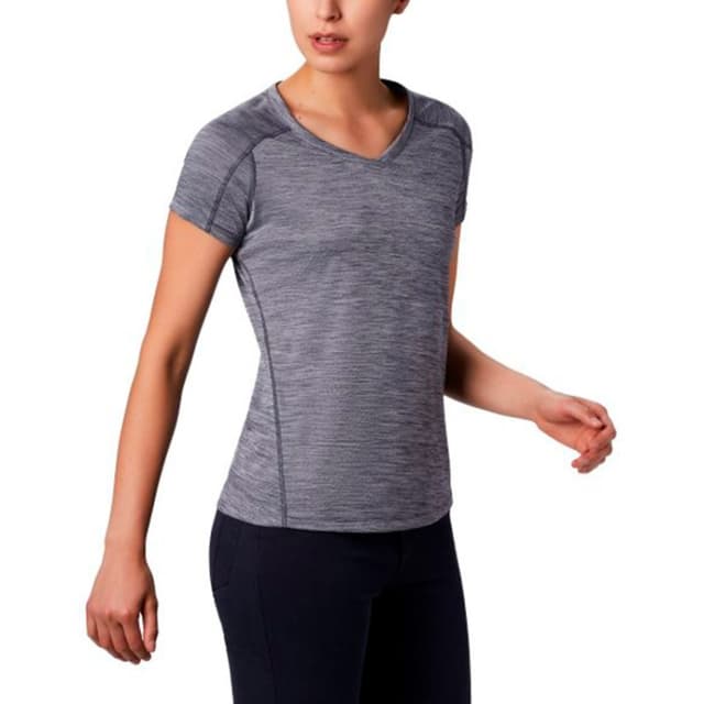 Футболка жіноча Columbia Zero Rules ™ Short Sleeve Shirt темно-синя 1533571-466