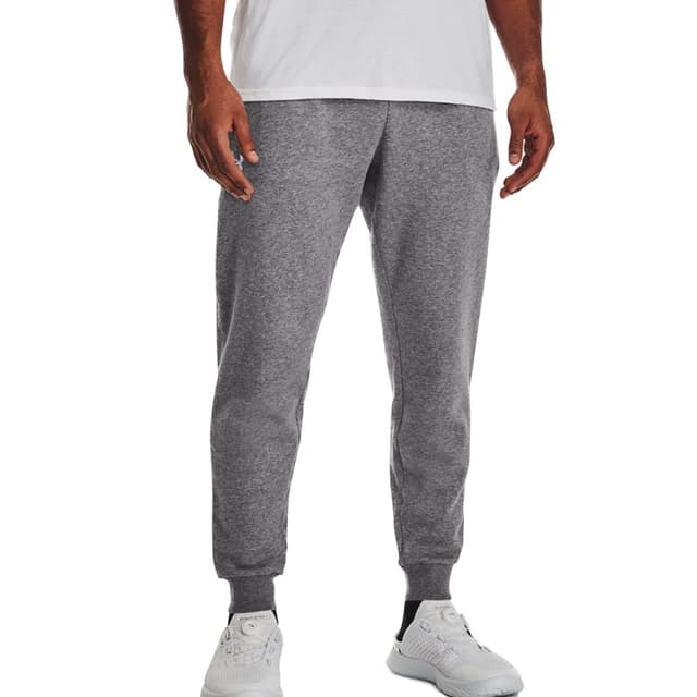 Брюки мужские Under Armour UA Rival Fleece Joggers серые 1379774-025