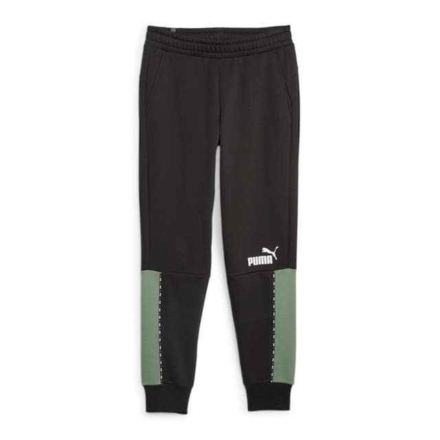 Брюки мужские Puma ESS BLOCK x TAPE Sweatpants FL cl черные 67334351