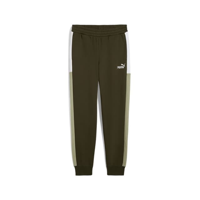 Штани чоловічі Puma ESS BLOCK Sweatpants FL хакі 68468882