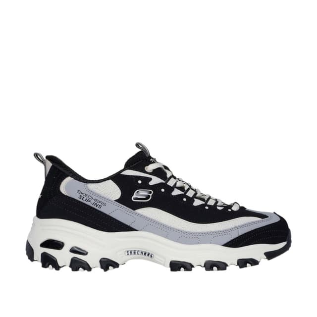 Кроссовки женские Skechers D'Lites-Smooth Nostalgia черные 150537 BKNT