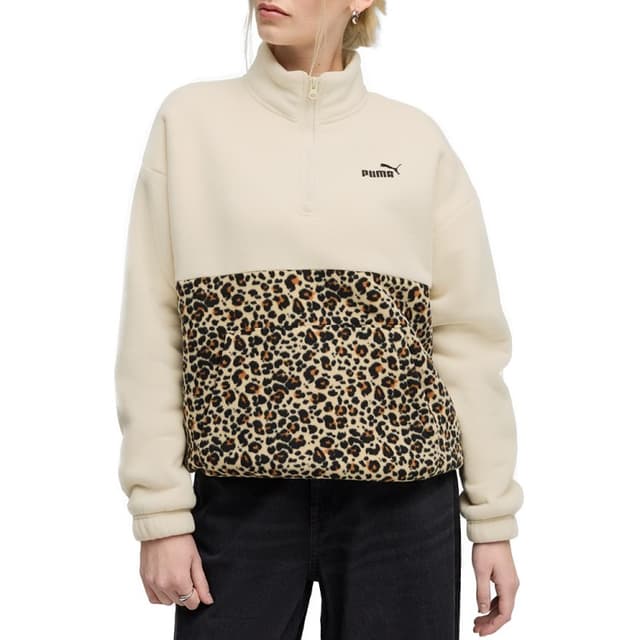 Толстовка жіноча Puma ESS GRAPHIC Animal Crew молочна 68808387