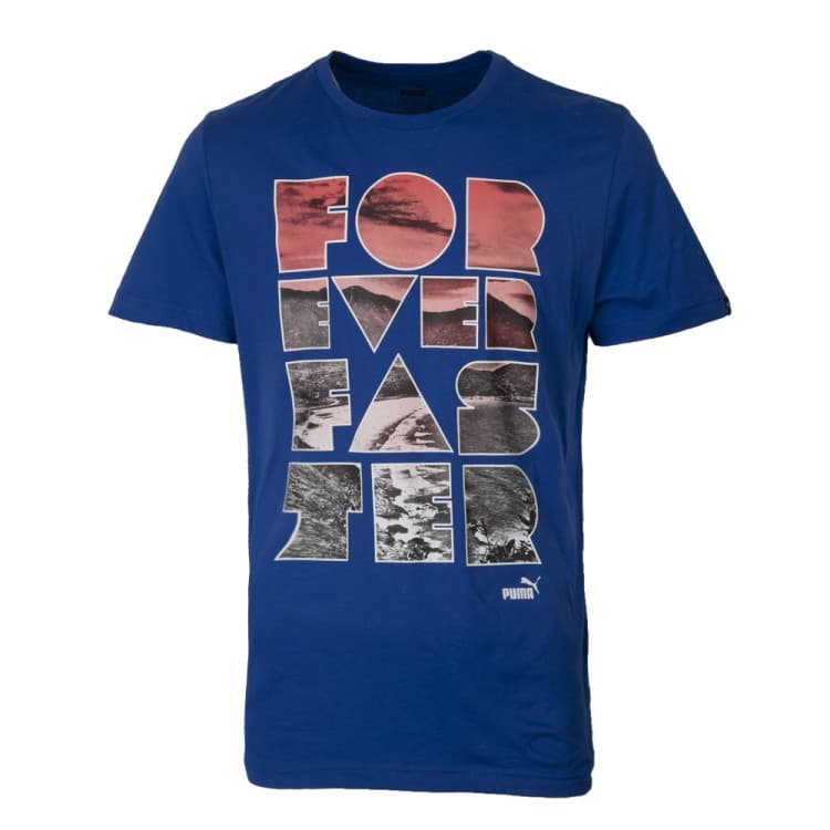 Футболка мужская Puma  синяя 836444416
