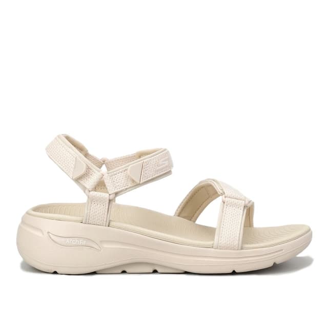 Сандали Женщины Skechers Go Walk Arch Fit Бежевый 140251 NAT