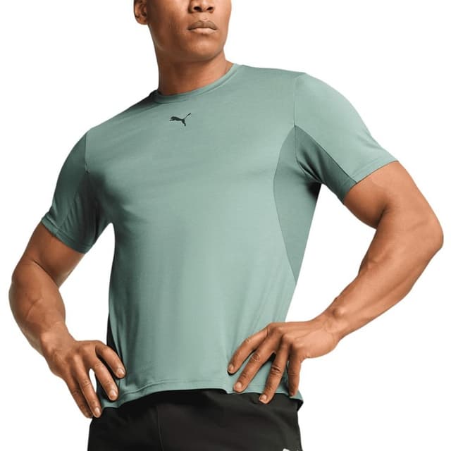 Футболка мужская Puma CLOUDSPUN SOFT BREATHABLE T зеленая 52671230