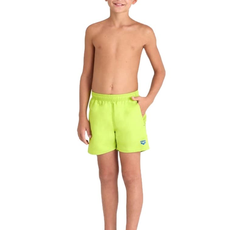 Шорты детские Arena BEACH BOXER SOLID R зеленые 006447-688