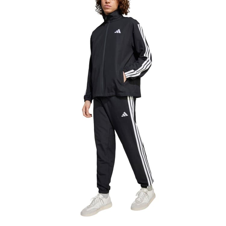 Костюм чоловічий Adidas M 3S WV TT TS чорний JI8849