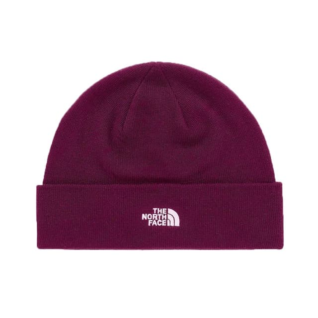 Шапка  The North Face NORM BEANIE бордовая NF0A5FW1I0H1