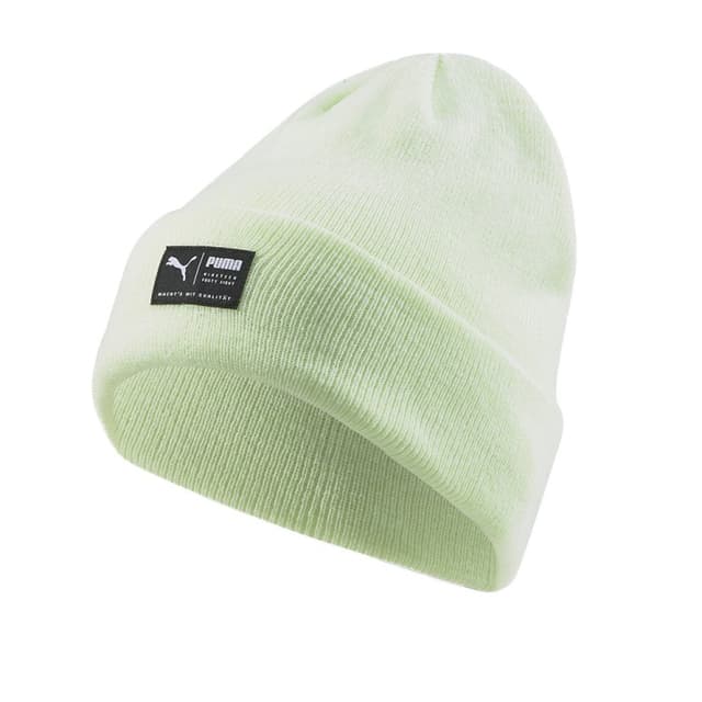 Шапка Puma ARCHIVE heather beanie лаймова 02173921