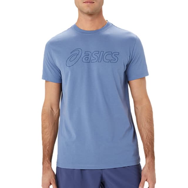 Футболка мужская Asics ASICS LOGO SS TEE синяя 2031E188-400