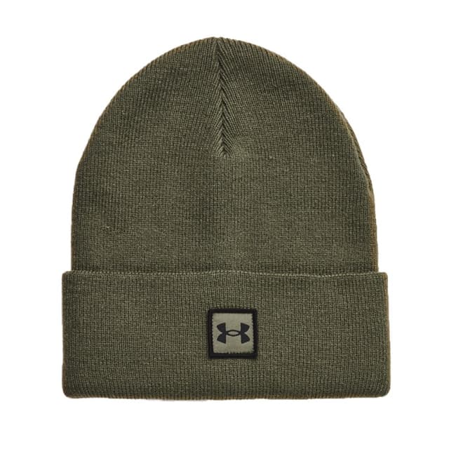 Шапка мужская Under Armour UA Halftime Cuff оливковая 1373155-390