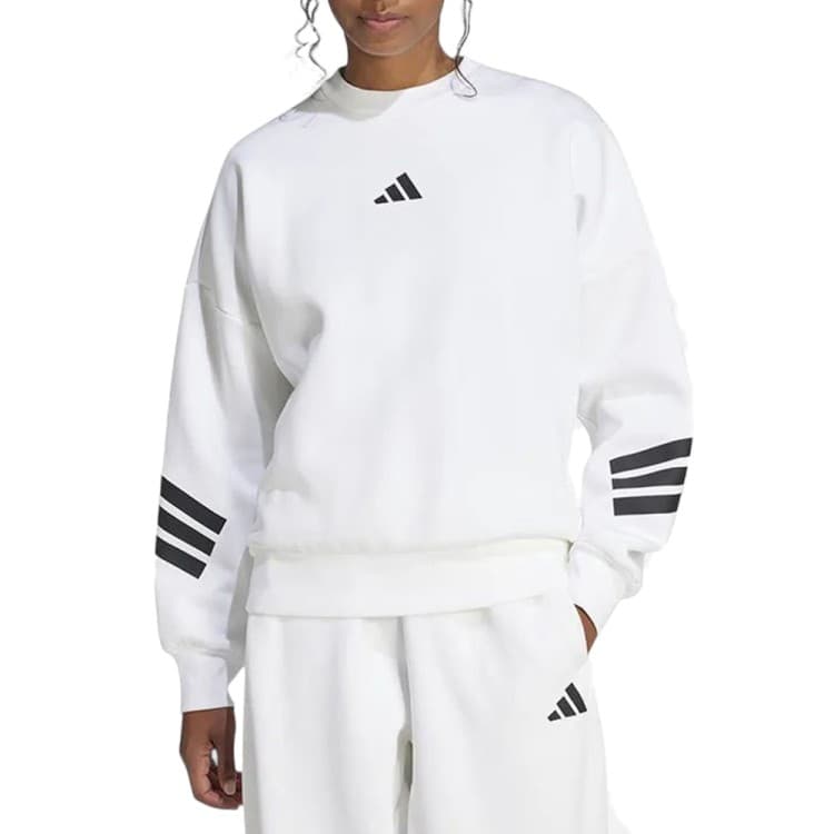 Толстовка жіноча Adidas W FI 3S SWT біла JE0204