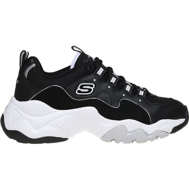 Кроссовки женские Skechers D'Lites 3.0 Zenway черные 12955-BKW
