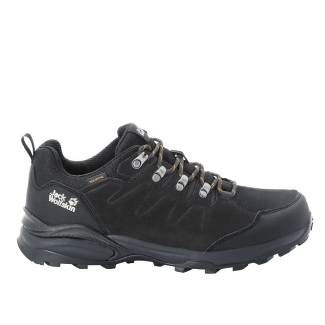 Напівчеревики чоловічі Jack Wolfskin REFUGIO TEXAPORE LOW M чорні 4049851-6357