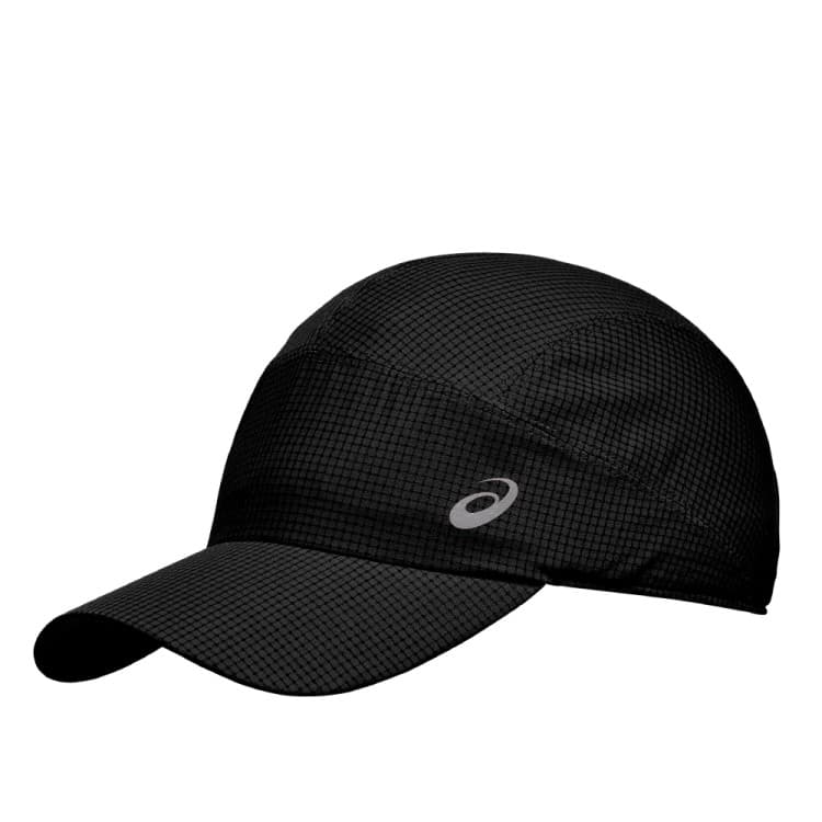 Бейсболка Asics LIGHTWEIGHT  RUNNING CAP черная 3013A291-002