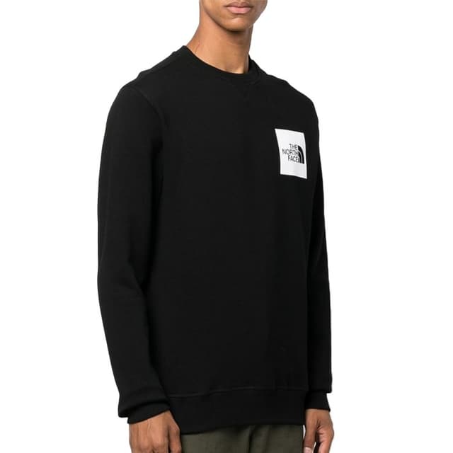 Свитшот мужской The North Face M FINE CREW черный NF0A7X1LJK31