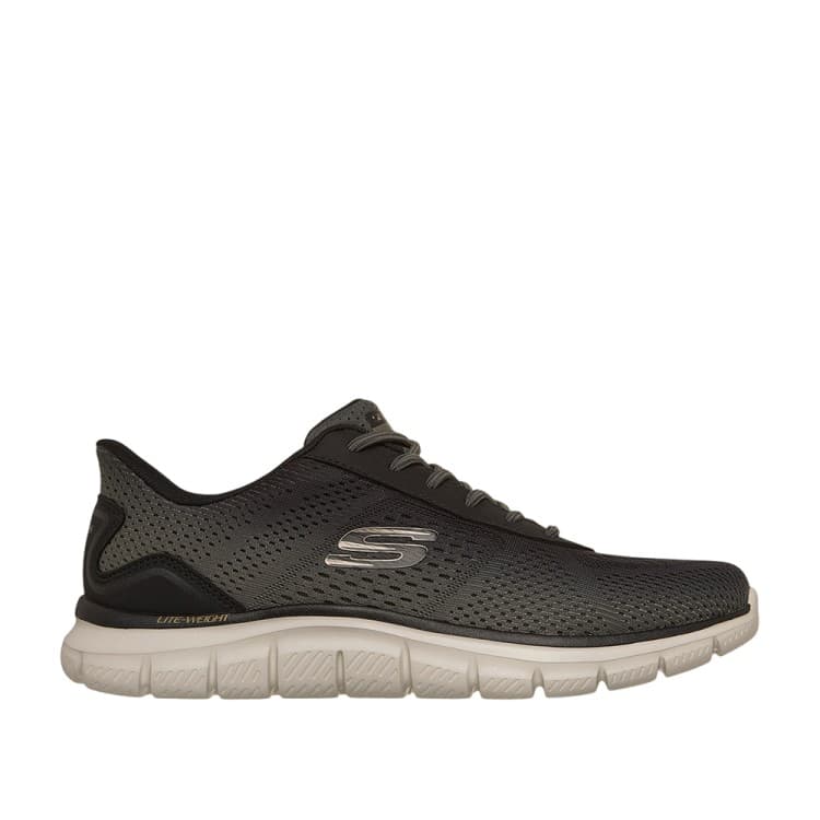 Кросівки чоловічі Skechers Slip-ins: Track – Revno оливкові 233038 OLBK
