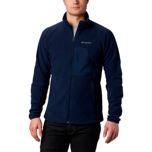 Толстовка чоловіча Columbia  RAPID EXPEDITION™ FULL ZIP FLEECE темно-синя 1909073-464