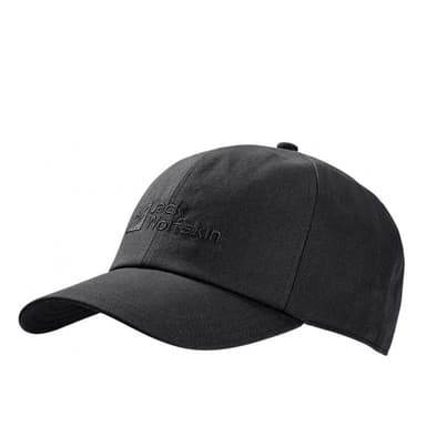 Бейсболка унісекс Jack Wolfskin BASEBALL CAP чорна 1900673-6000