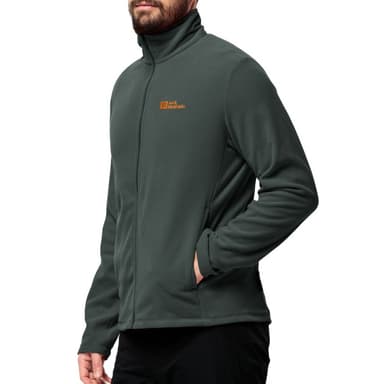 Толстовка мужская Jack Wolfskin TAUNUS FZ M зеленая 1711451-4161