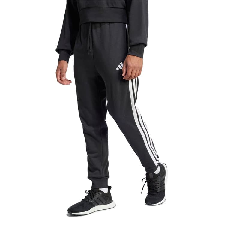 Брюки мужские Adidas M 3S FT TC PT черные JD1881 — Sport City Брюки мужские Adidas M 3S FT TC PT черные JD1881