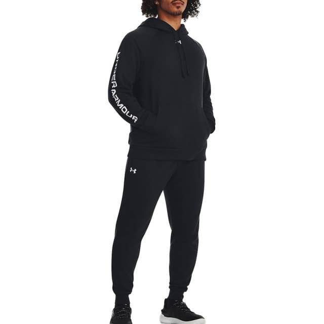 Костюм мужской Under Armour UA Rival Fleece Suit черный 1379768-001 — Sport City Костюм мужской Under Armour UA Rival Fleece Suit черный 1379768-001