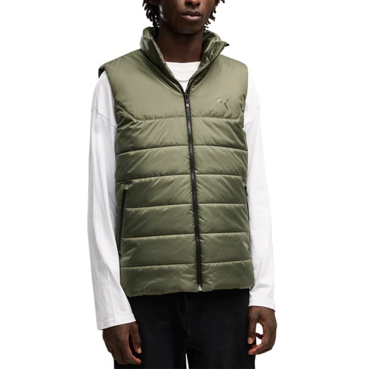 Жилет мужской Puma ESS Padded Vest хаки 68520986 — Sport City Жилет мужской Puma ESS Padded Vest хаки 68520986
