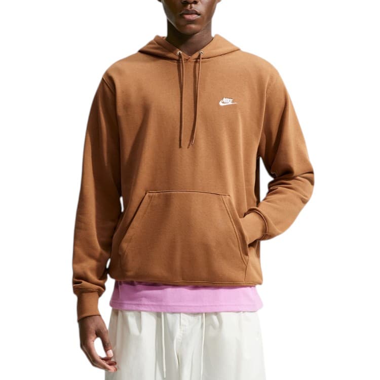 Толстовка мужская Nike M NK CLUB FT PO HOODIE песочная FN3866-270 — Sport City Толстовка мужская Nike M NK CLUB FT PO HOODIE песочная FN3866-270