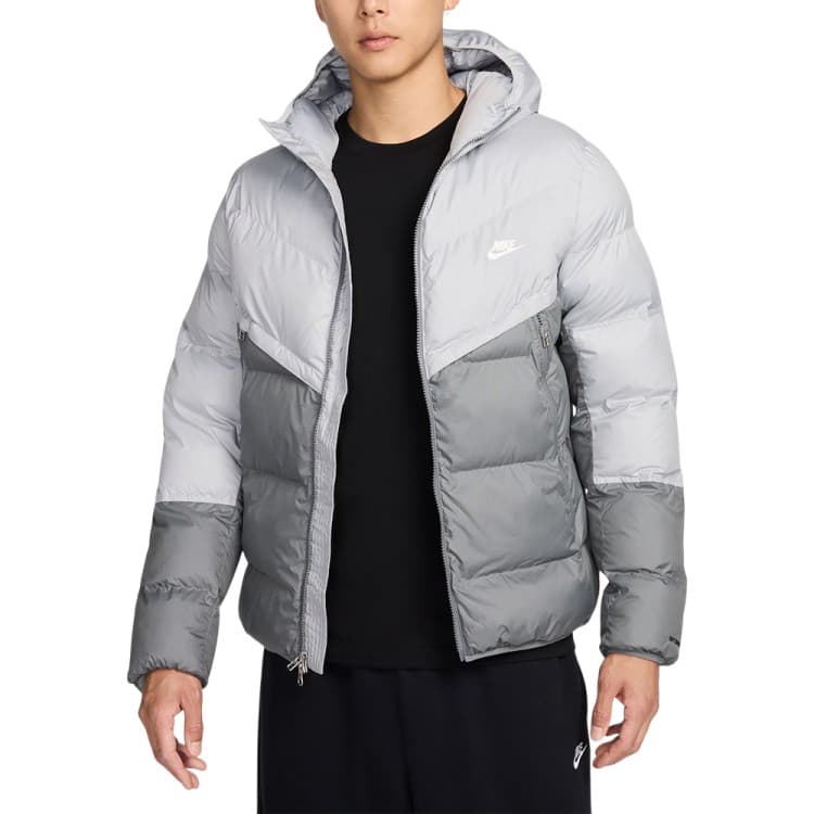 Куртка мужская Nike M NK SF WR PL-FLD HD JKT серая DR9605-077 — Sport City Куртка мужская Nike M NK SF WR PL-FLD HD JKT серая DR9605-077