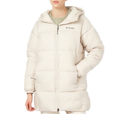 Куртка жіноча Columbia Puffect™ II Mid Hooded Jacket бежева 2088471-278 — Sport City Куртка жіноча Columbia Puffect™ II Mid Hooded Jacket бежева 2088471-278