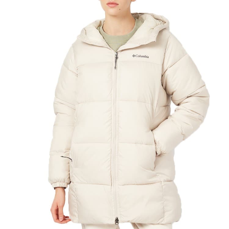 Куртка жіноча Columbia Puffect™ II Mid Hooded Jacket бежева 2088471-278 — Sport City Куртка жіноча Columbia Puffect™ II Mid Hooded Jacket бежева 2088471-278