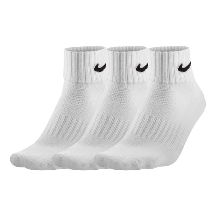 Шкарпетки Nike Value Cotton Quarter білі SX4926-101 — Sport City Шкарпетки Nike Value Cotton Quarter білі SX4926-101