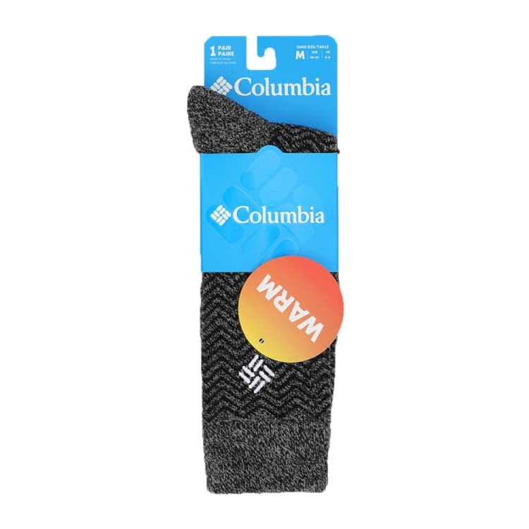 Шкарпетки Columbia MEDIUM WEIGHT PATTERN THERMAL сірі RCS698_1-BK1 — Sport City Шкарпетки Columbia MEDIUM WEIGHT PATTERN THERMAL сірі RCS698_1-BK1