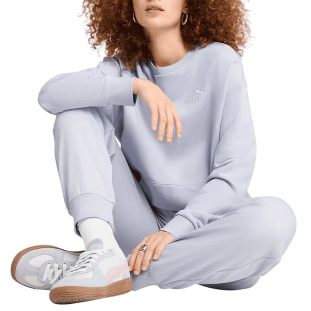 Костюм женский Puma Relaxed Sweat Suit TR cl голубой 68507447 — Sport City Костюм женский Puma Relaxed Sweat Suit TR cl голубой 68507447