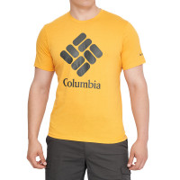 Футболка мужская Columbia Timber Point™ Graphic Tee оранжевая 2022251-880 изображение 1